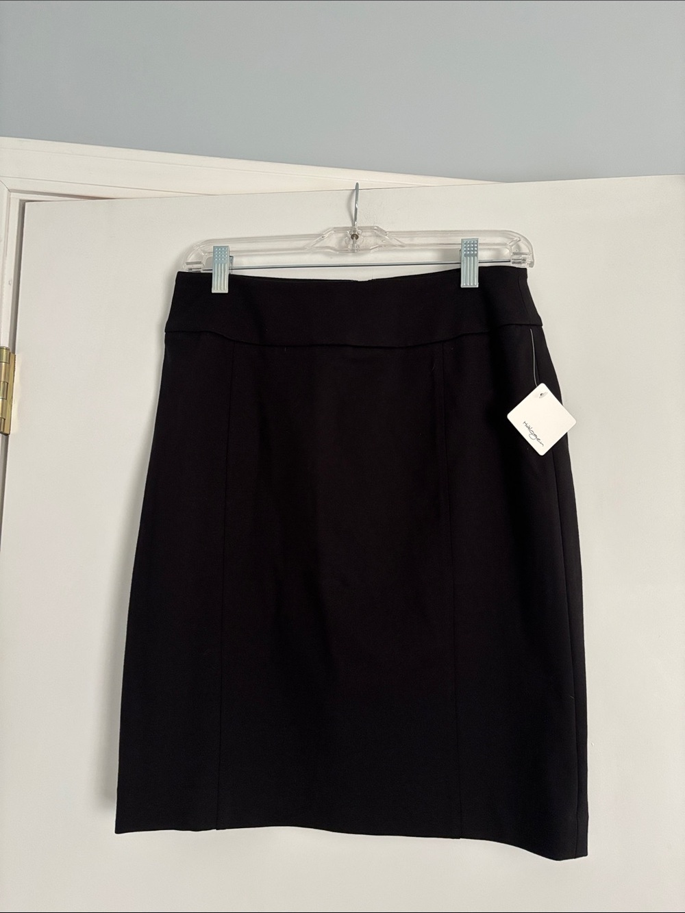Halogen Black Pencil Skirt Size 6 NWT